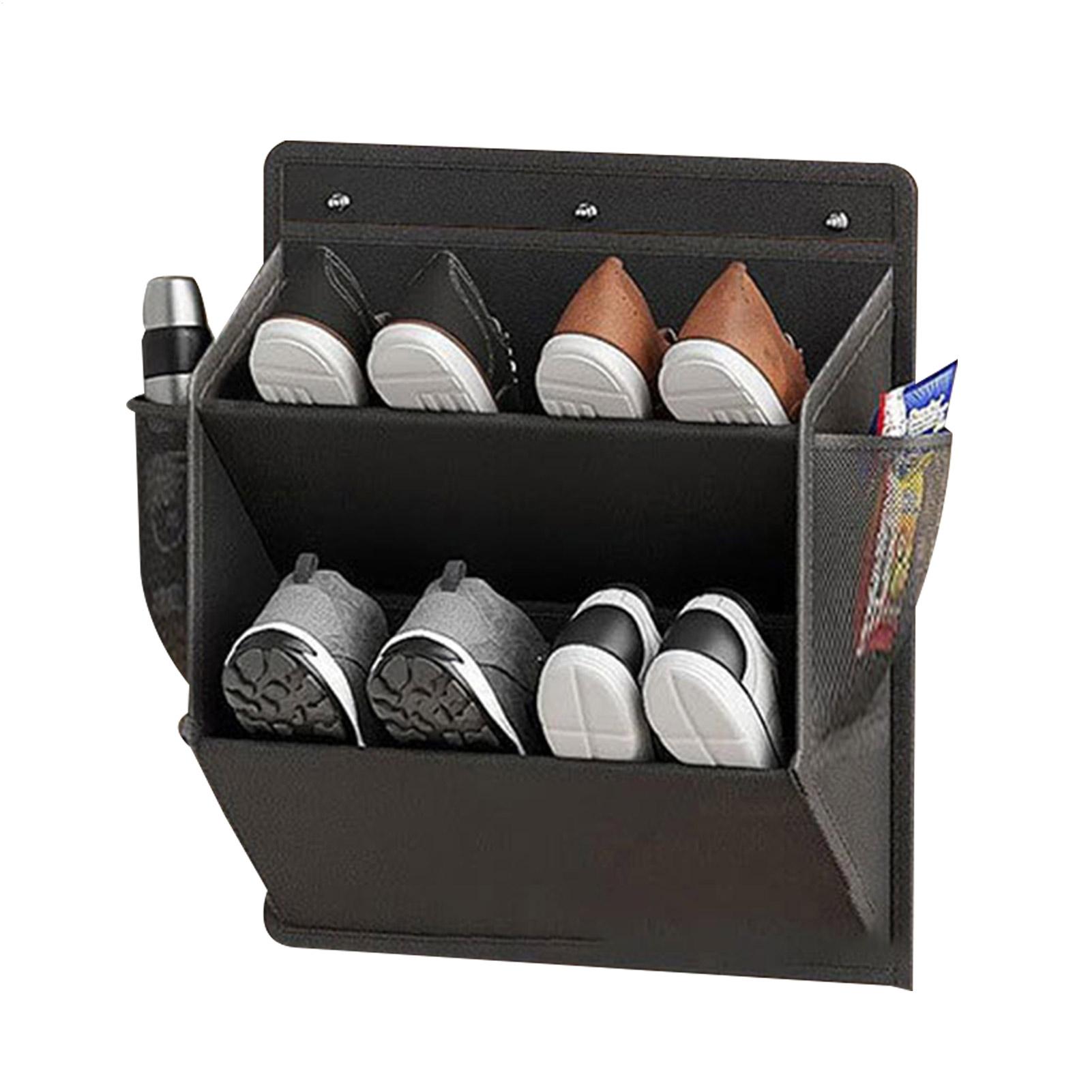Tech Room Accessories - Schoenenrek voor camperwand, zelfklevende organizer, ruimtebesparende
