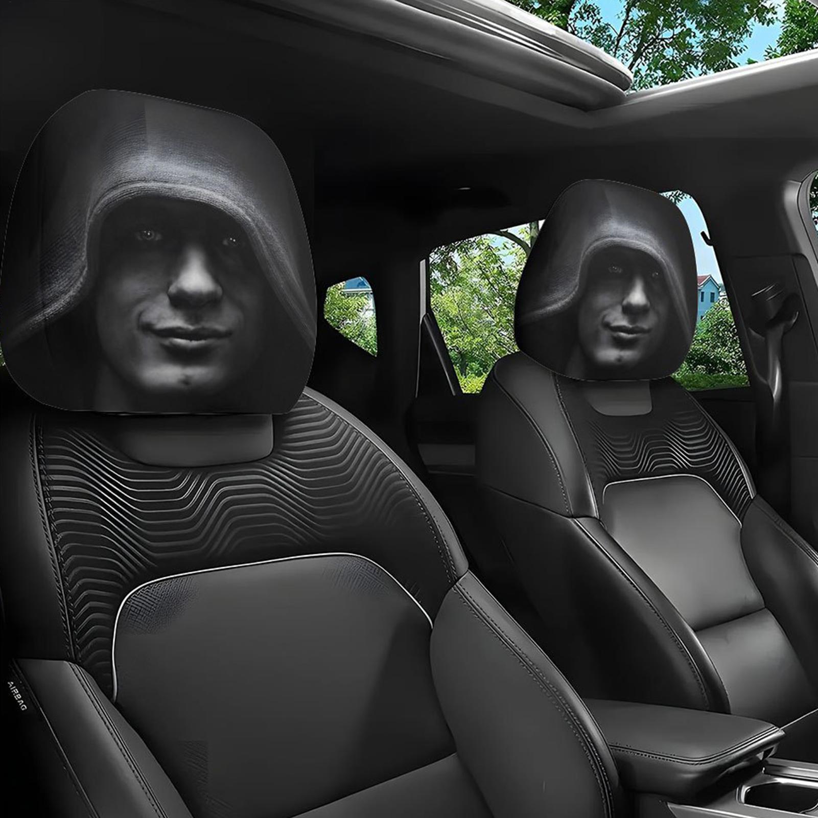 Tech Accessories For Car - Autohoofdsteun Grappige hoes Accessoires Interieur Gadgets