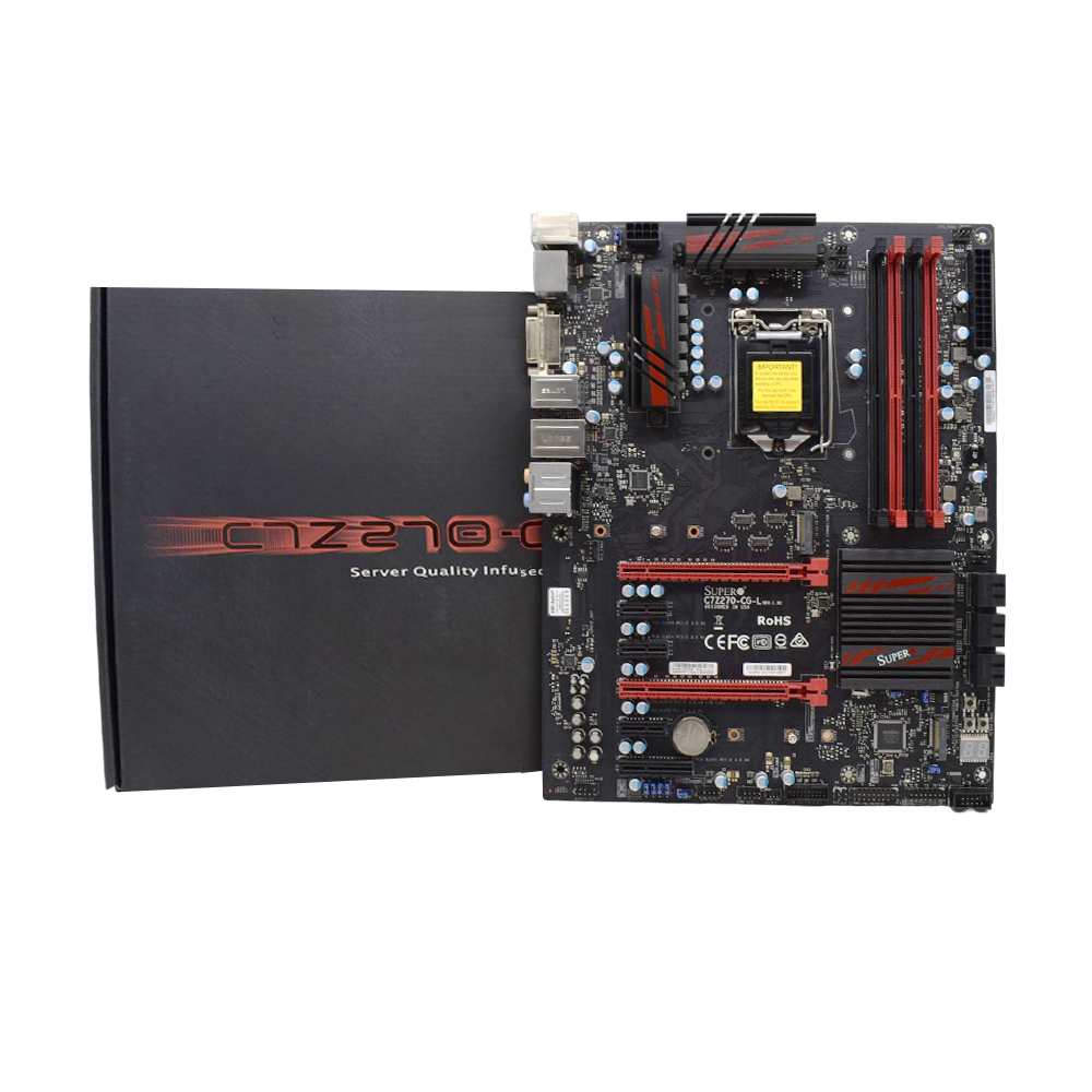 Intel Cpu Core I9 - Supermicro Gloednieuwe C7Z270-CG-L Z270 LGA 1151