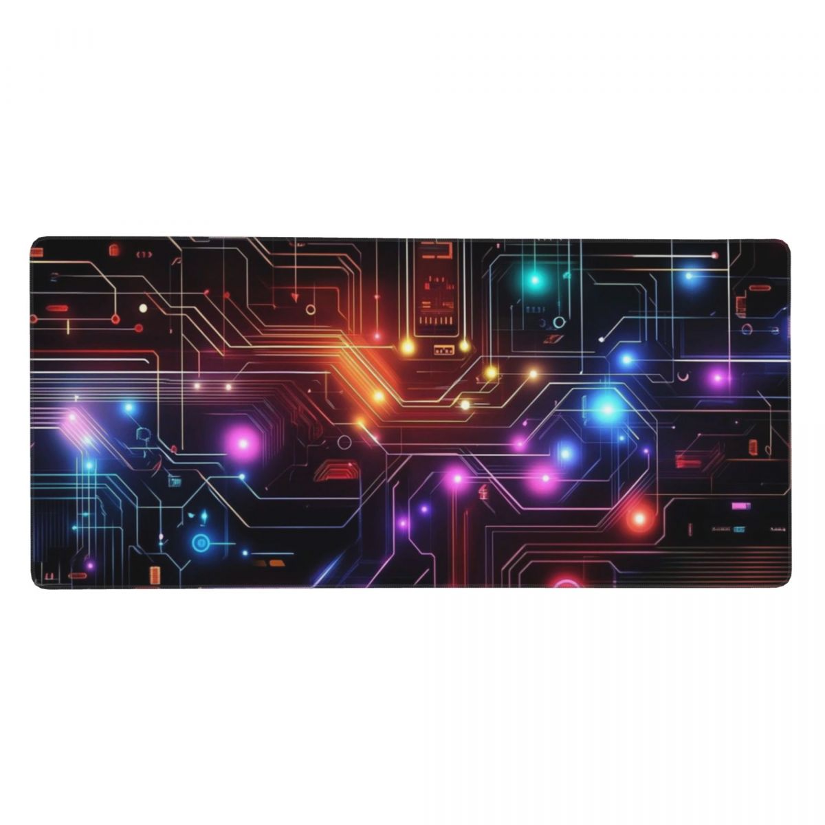 Tech Accessories For Laptop - Uniek high-tech printplaat groot muismat computertoetsenbord