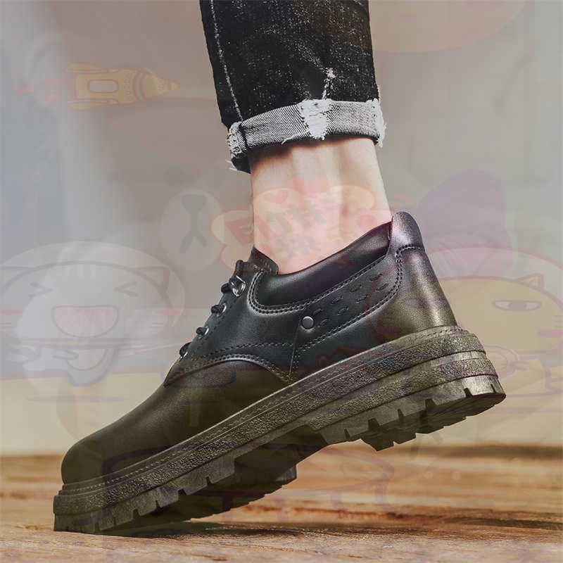 Tech Accessories Names - Donker natuurlijk leer Mode-sneakers Tennis Herensneakers
