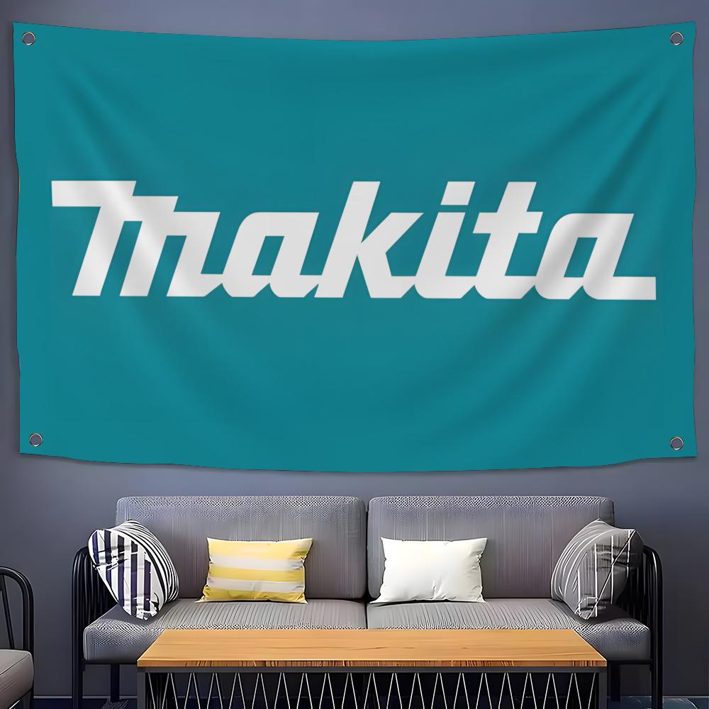 Tech Room Accessories - M-Makitas Tool Logo Vlaggen Vlaggen voor