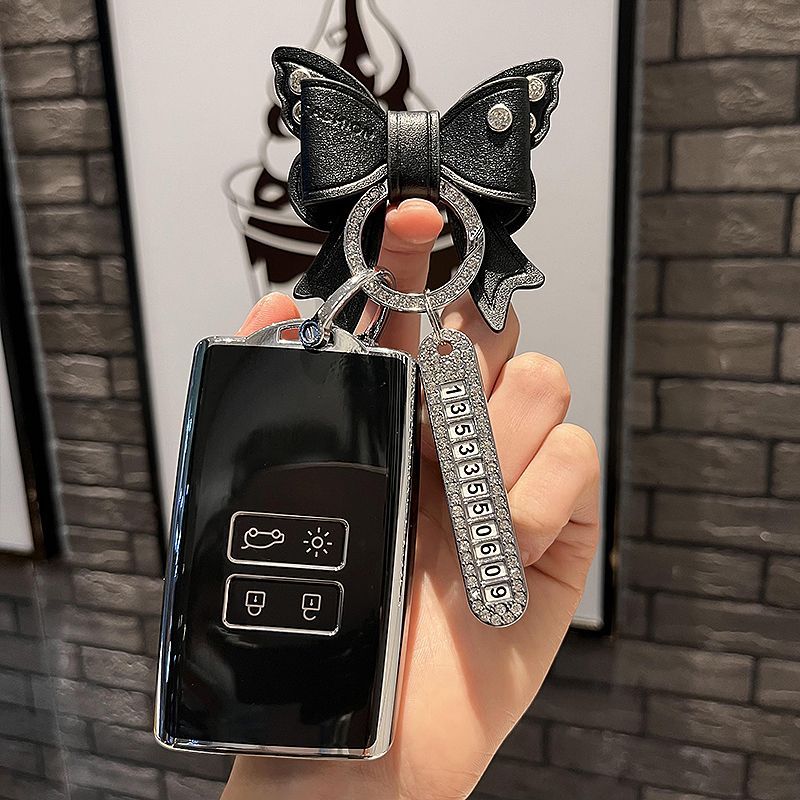 Tech Keychain Accessories - Autosleutel Case voor Renault Megane E-TECH