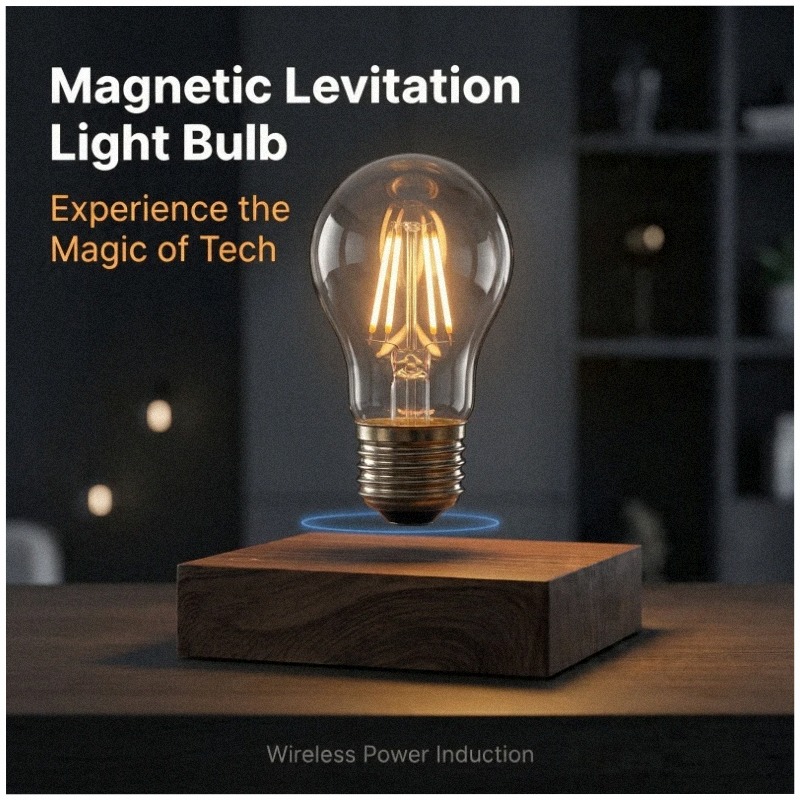 Tech Accessories Gifts - Magnetisch zwevende draadloze LED-lamp bureaulamp voor