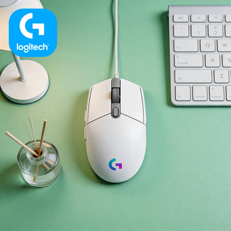 Logitech Mouse G203 - Logitech G203 Gamingmuis 8000 DPI RGB-achtergrondverlichting