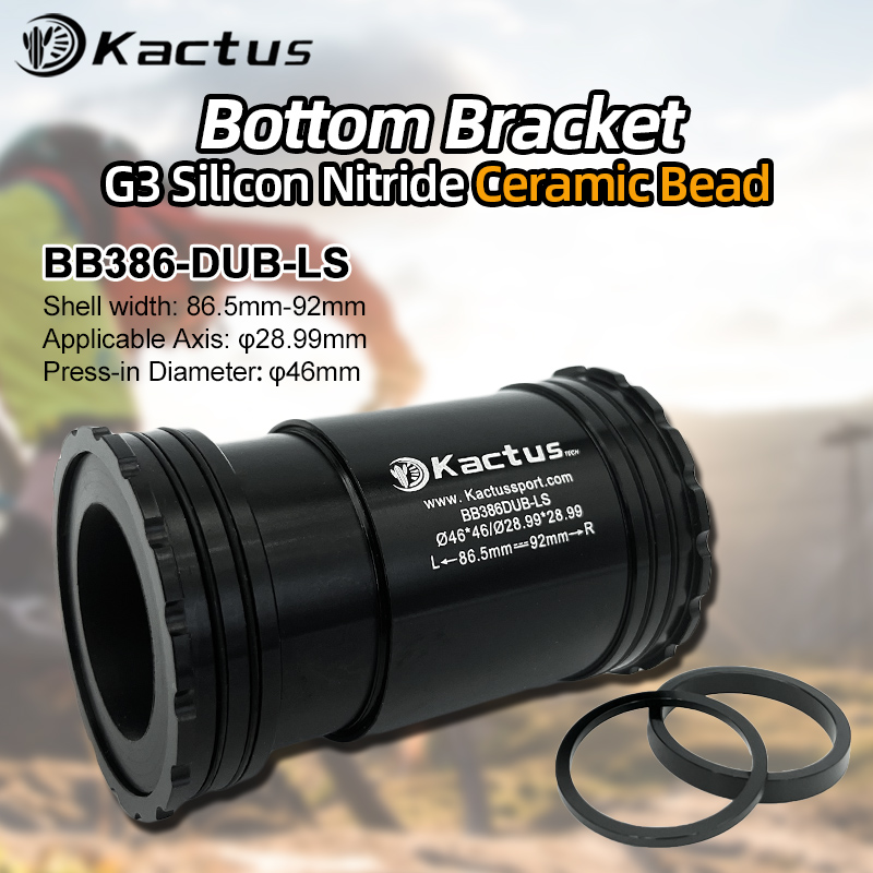 Tech Bike Accessories - KACTUS BB386 Trapas DUB 29mm Keramische