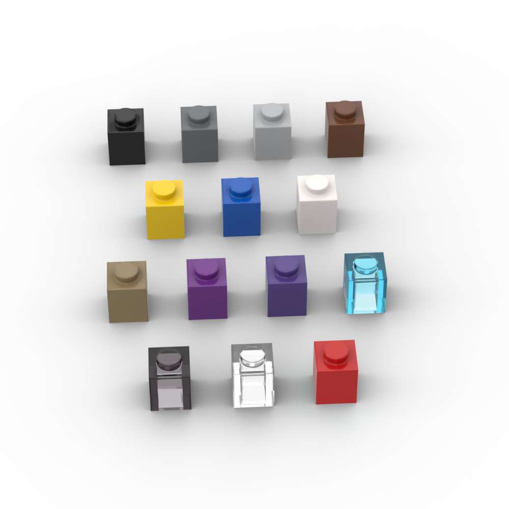 Tech Accessories Gifts - MOC 10 STKS 3005 1x1 Bricks