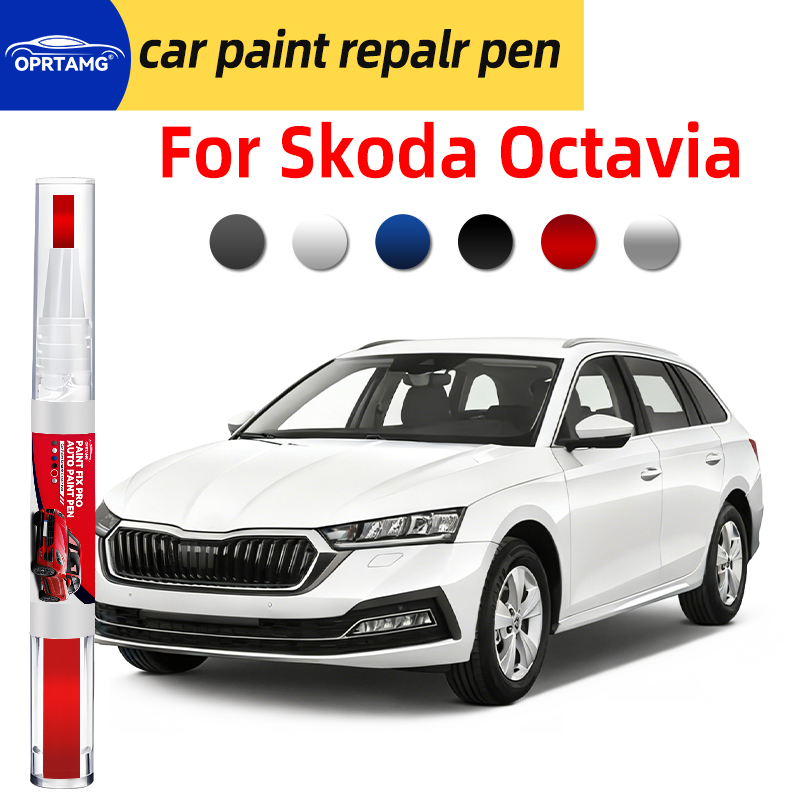 Tech Accessories For Car - Verfpen touch up Voor Skoda Octavia