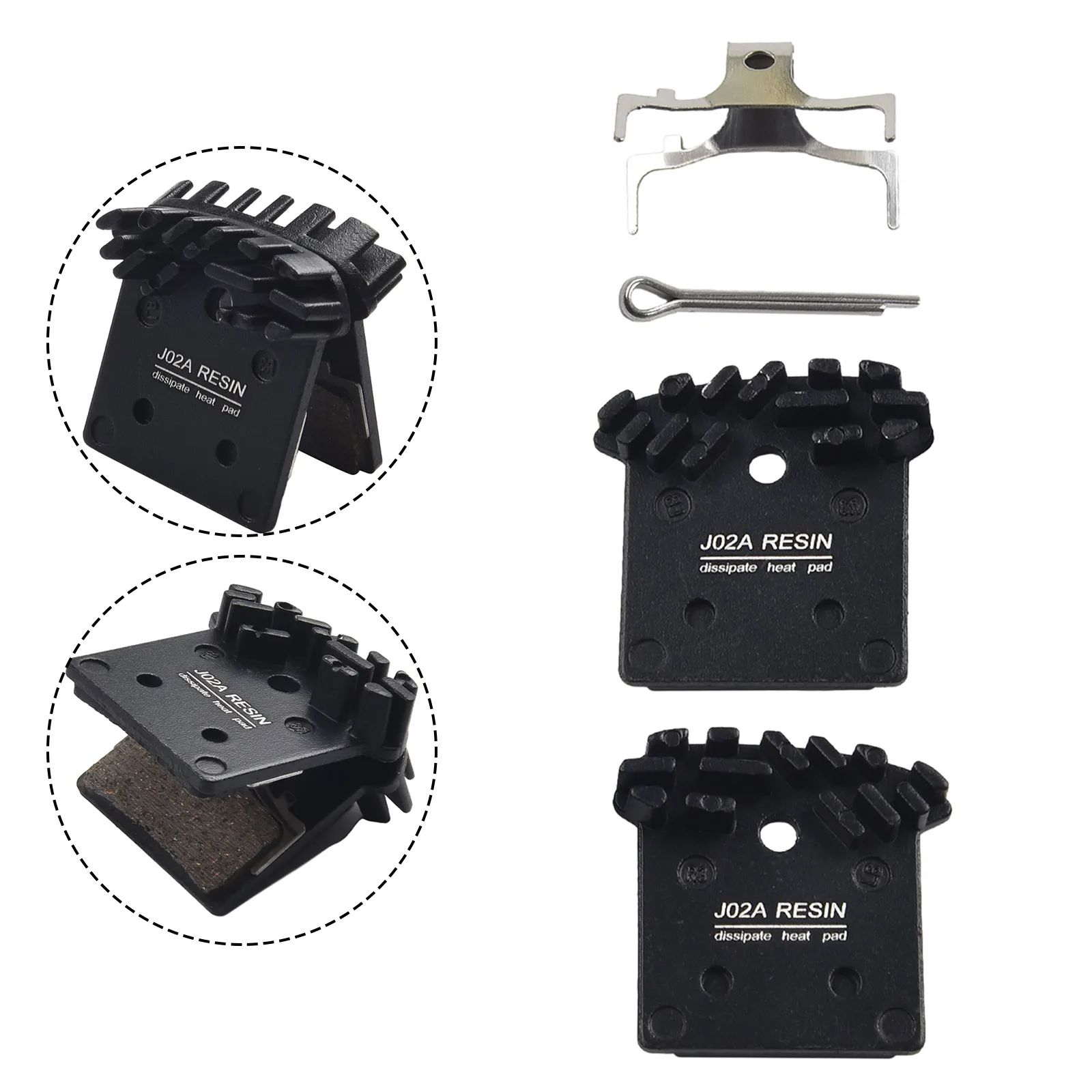 Tech Bike Accessories - 1 paar Schijfrem Voor Pads Voor