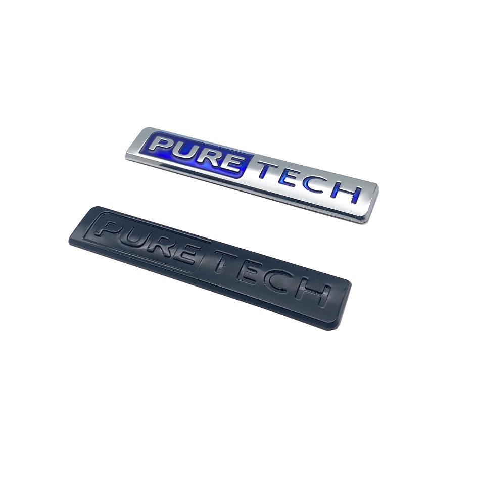 Tech Accessories Logo - ABS Letters PURE TECH Emblem voor