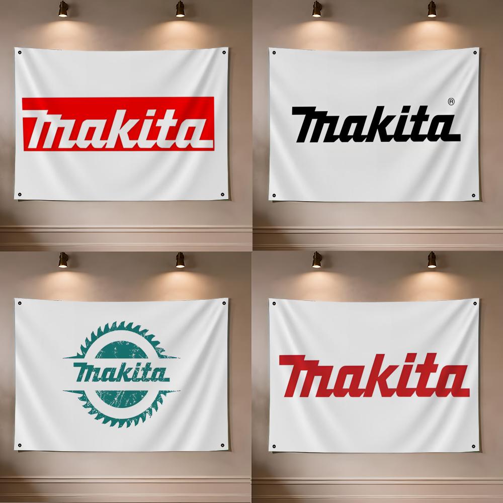 Tech Room Accessories - M-Makitas Tool Logo Vlaggen vlag voor