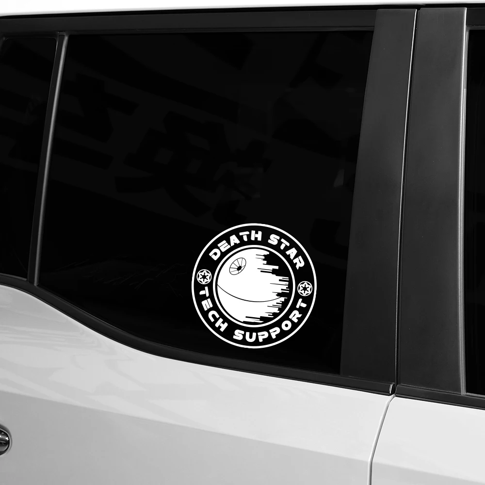 Tech Accessories For Laptop - Auto Sticker Space Wars Death Star