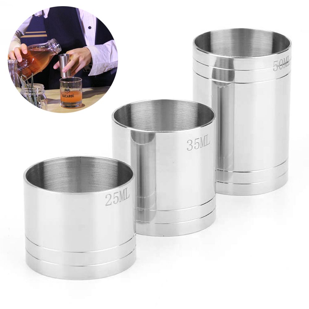 Tech Accessories And Gadgets - 25/35/50Ml Huis & Leven Roestvrij Staal