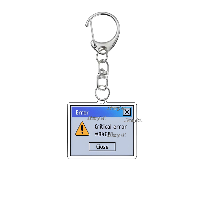 Creatieve acryl sleutelhanger  - Tech Keychain Accessories recensie en prijs
