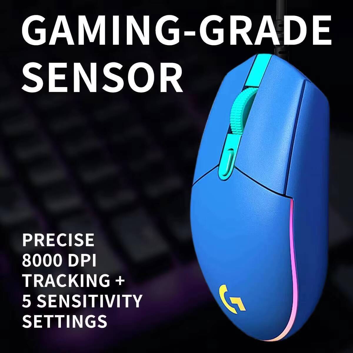 Logitech G203 Gaming Mouse 800 - Logitech Mouse G203 recensie en prijs