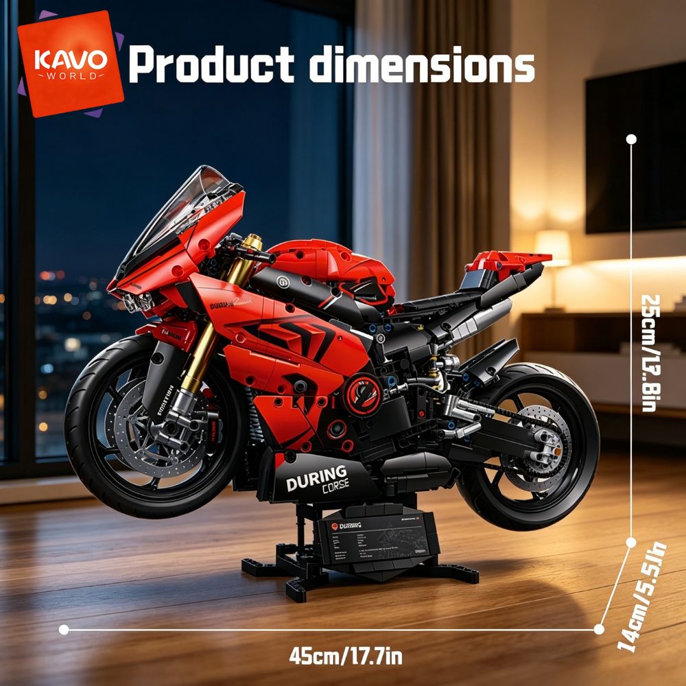 KAVOWORLD 1:5 Schaalmodel Bouw - Tech Bike Accessories recensie en prijs