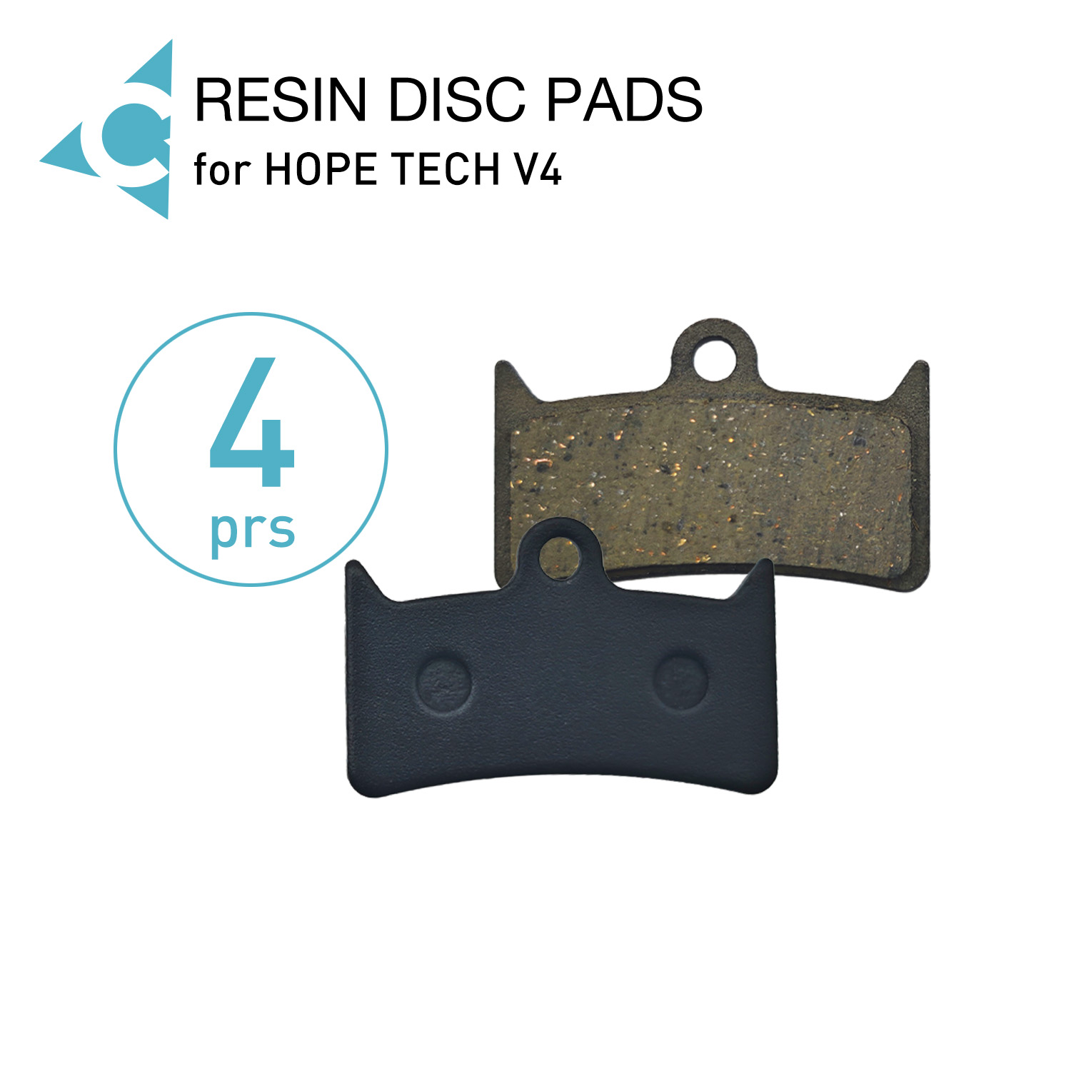 4 paar fiets schijfremblokken  - Tech Bike Accessories recensie en prijs