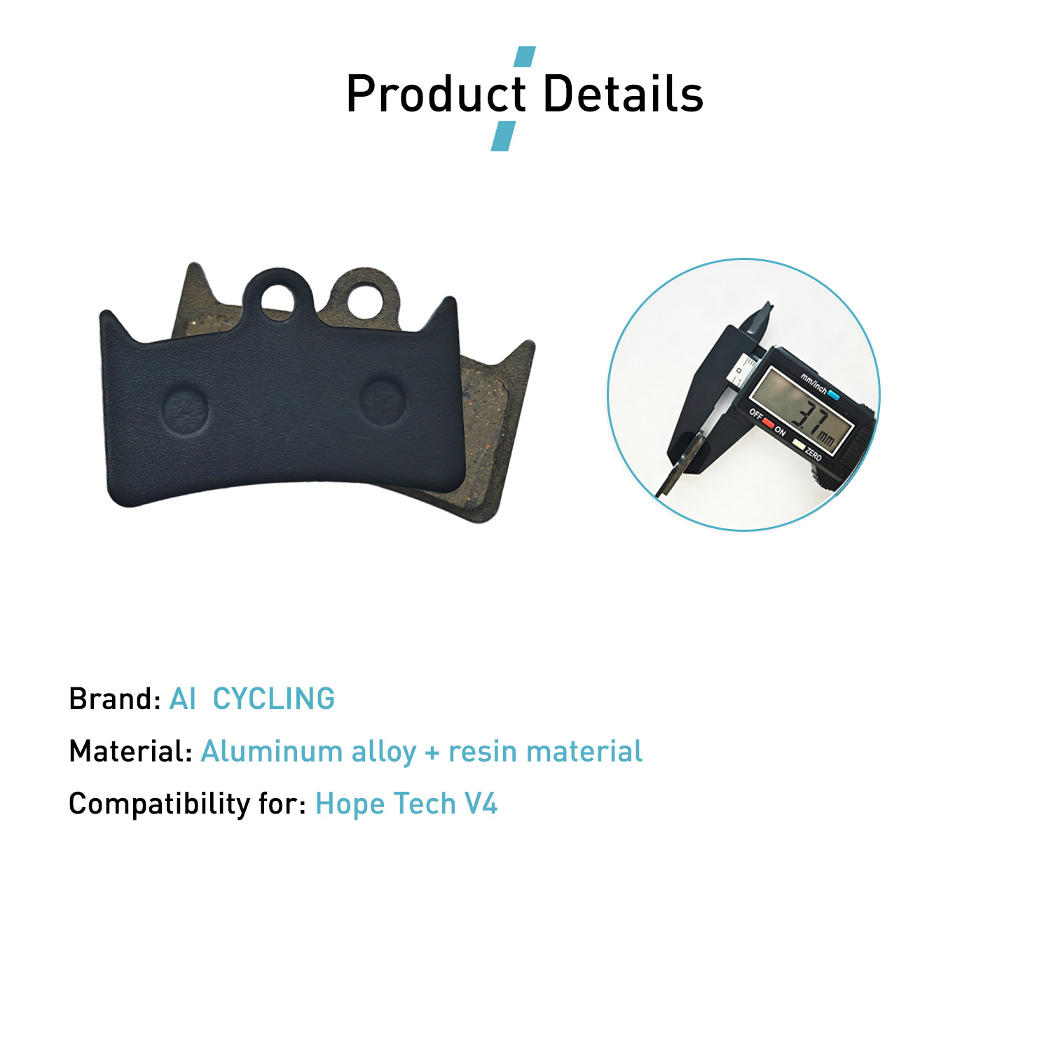 4 paar fiets schijfremblokken  - Tech Bike Accessories recensie en prijs