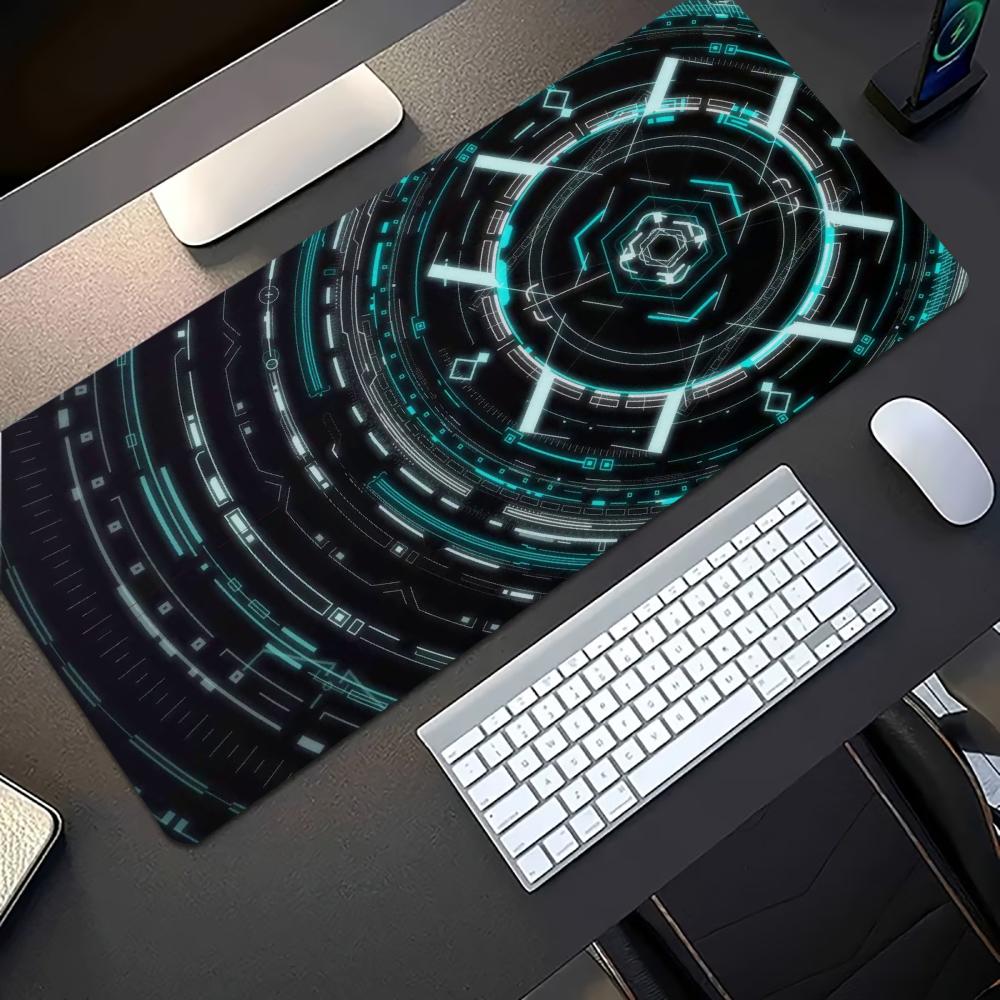 Blue Tech Circuit Cyber ​​Patt - Tech Accessories For Laptop recensie en prijs