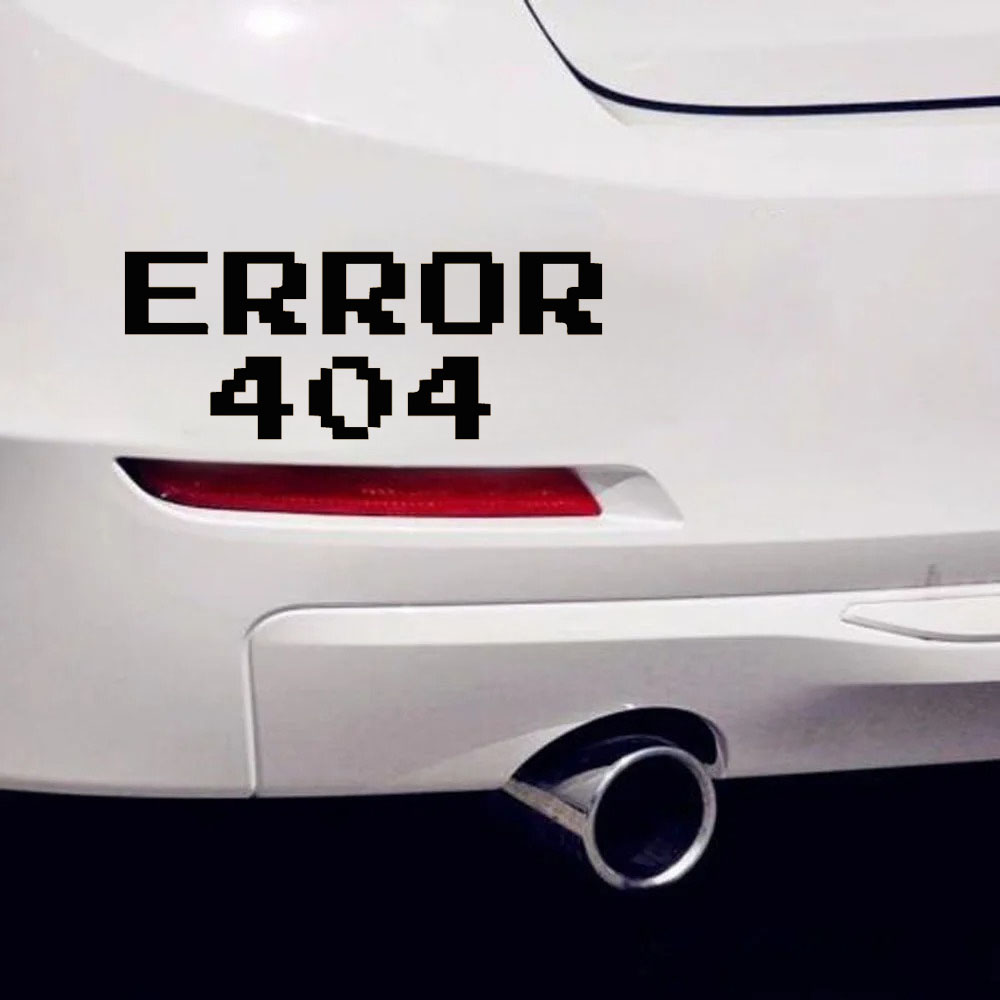 Error 404 Pixel Font Autostick - Tech Accessories For Laptop recensie en prijs