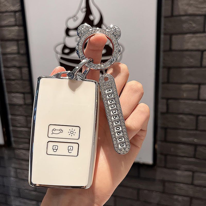 TPU Autosleutel Case voor Rena - Tech Keychain Accessories recensie en prijs