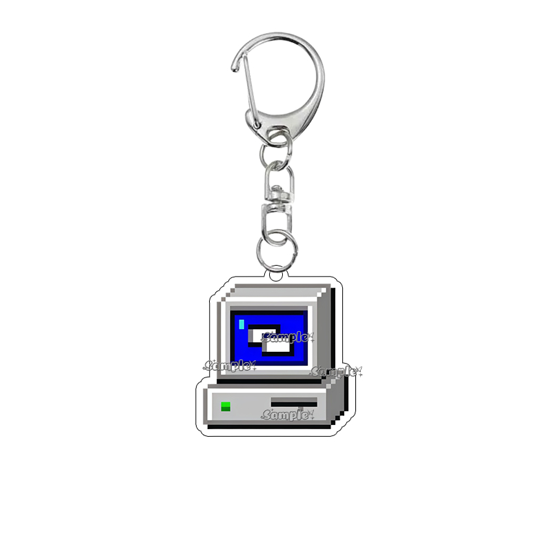 Creatieve dubbelzijdige print  - Tech Keychain Accessories recensie en prijs