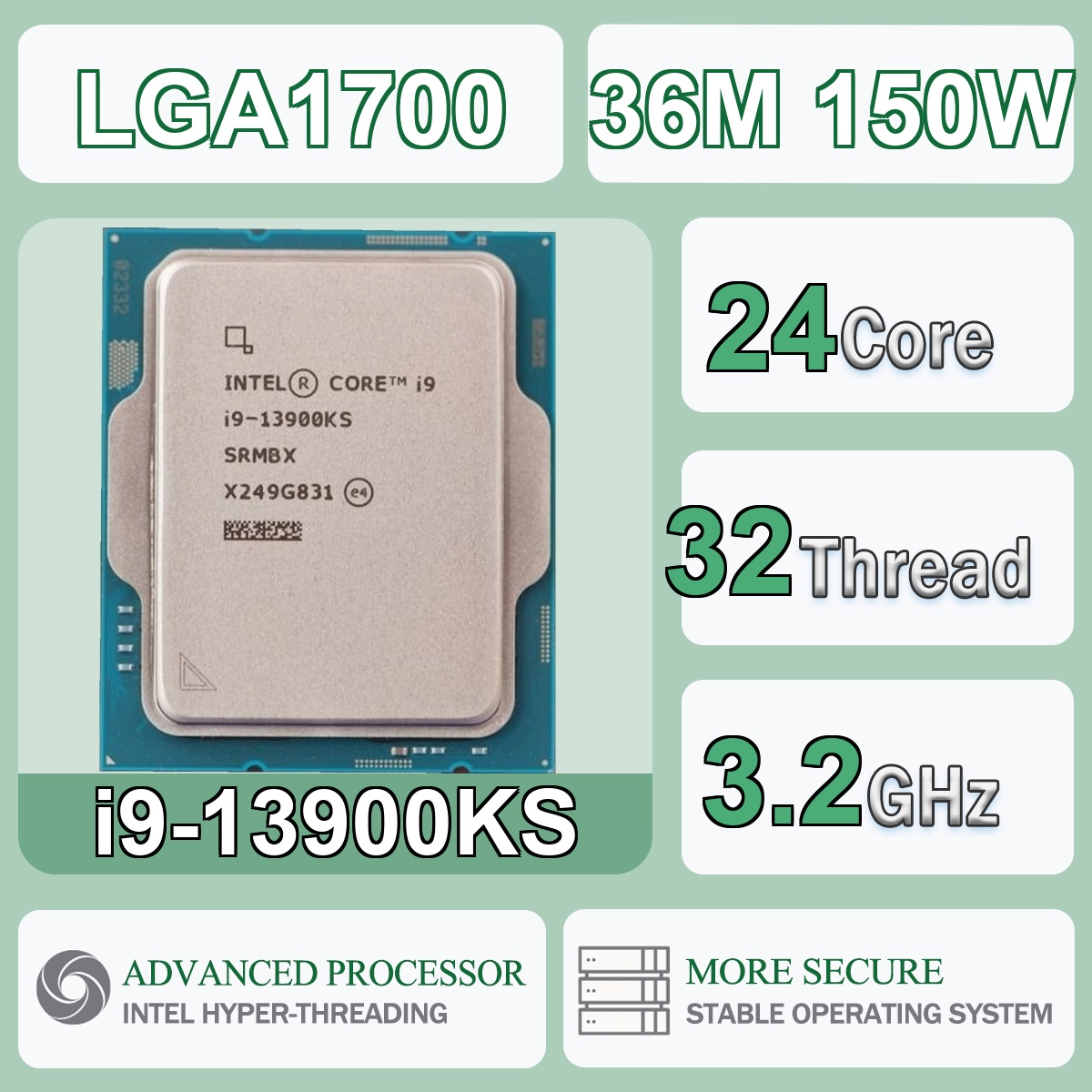 Intel Core i9-13900KS 24C/32T  - Intel Cpu Core I9 recensie en prijs