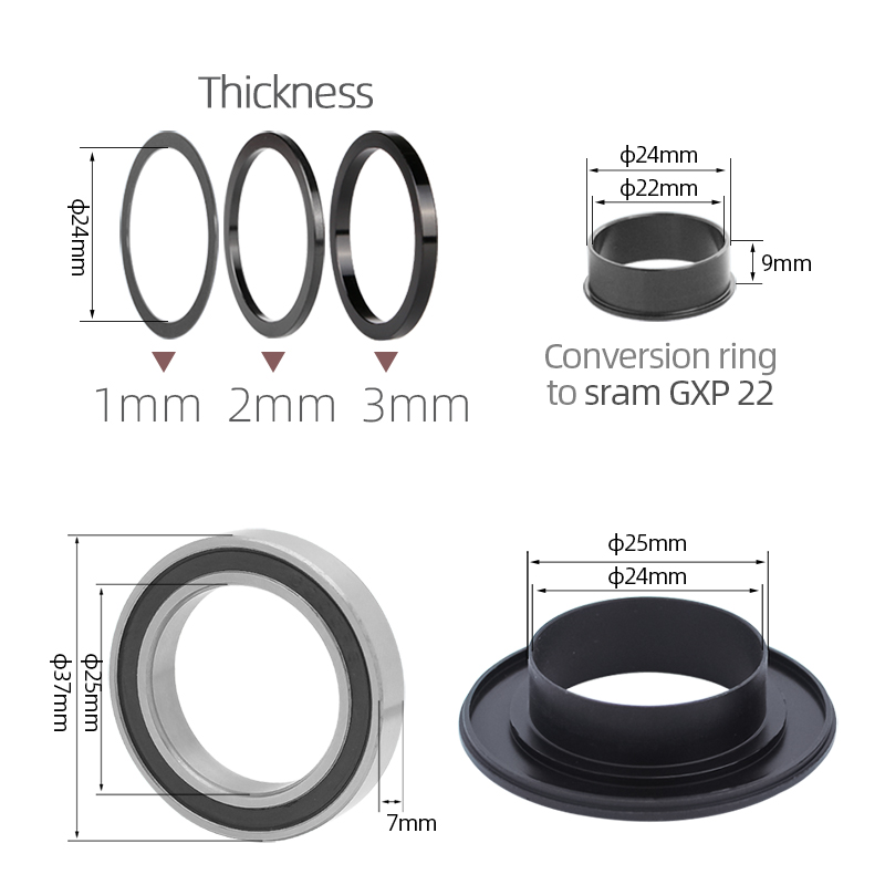 Kactus Tech BB90 Keramische Fi - Tech Bike Accessories recensie en prijs
