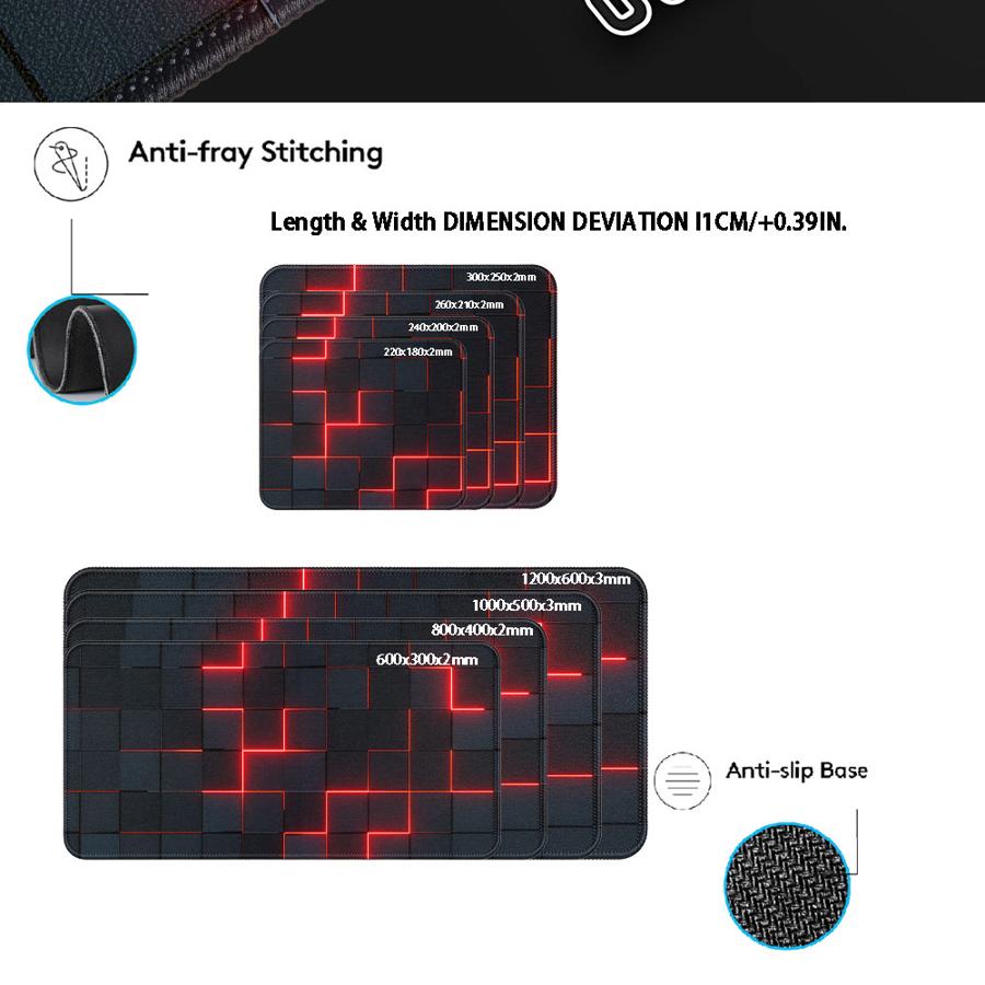 Neon Square Tech muismat Game  - Tech Accessories For Laptop recensie en prijs