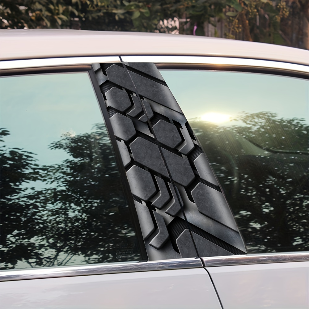 2-delige metalen autosticker m - Tech Accessories For Laptop recensie en prijs