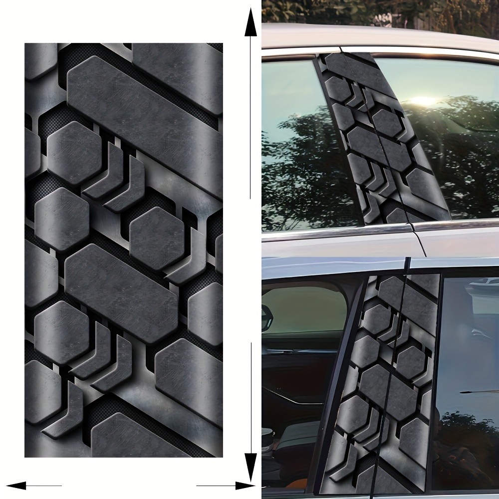 2-delige metalen autosticker m - Tech Accessories For Laptop recensie en prijs
