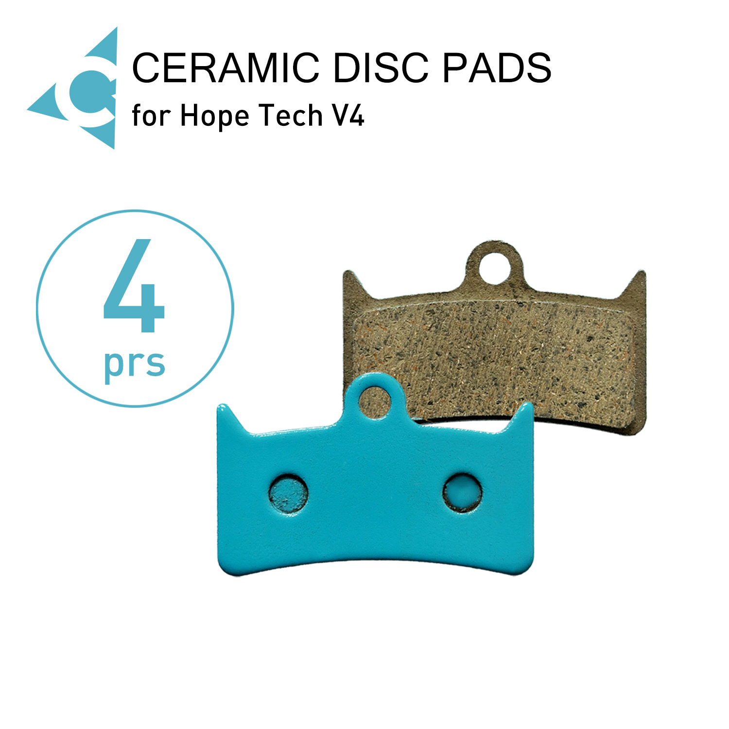 4 paar keramische remblokken v - Tech Bike Accessories recensie en prijs