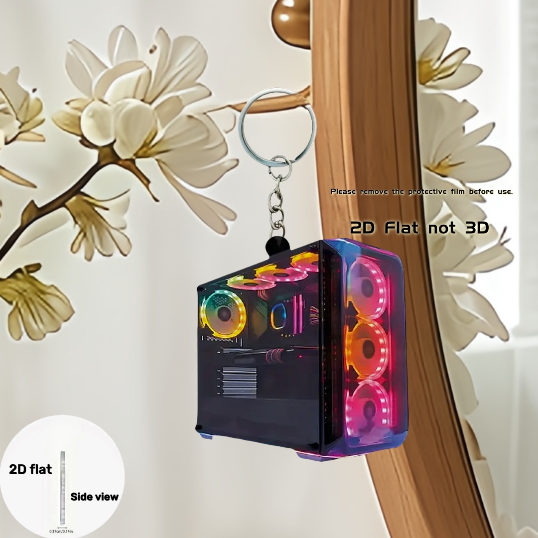 RGB Computer Host Hanger Sleut - Tech Keychain Accessories recensie en prijs