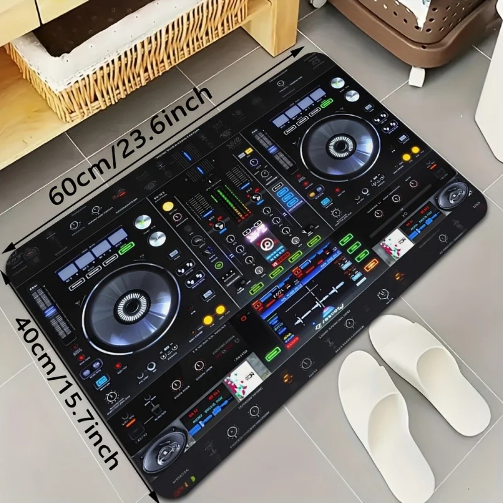 DJ-apparatuurpatroon 2D platte - Tech Room Accessories recensie en prijs